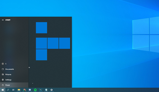 Botón de encendido de Windows