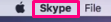 skype menu