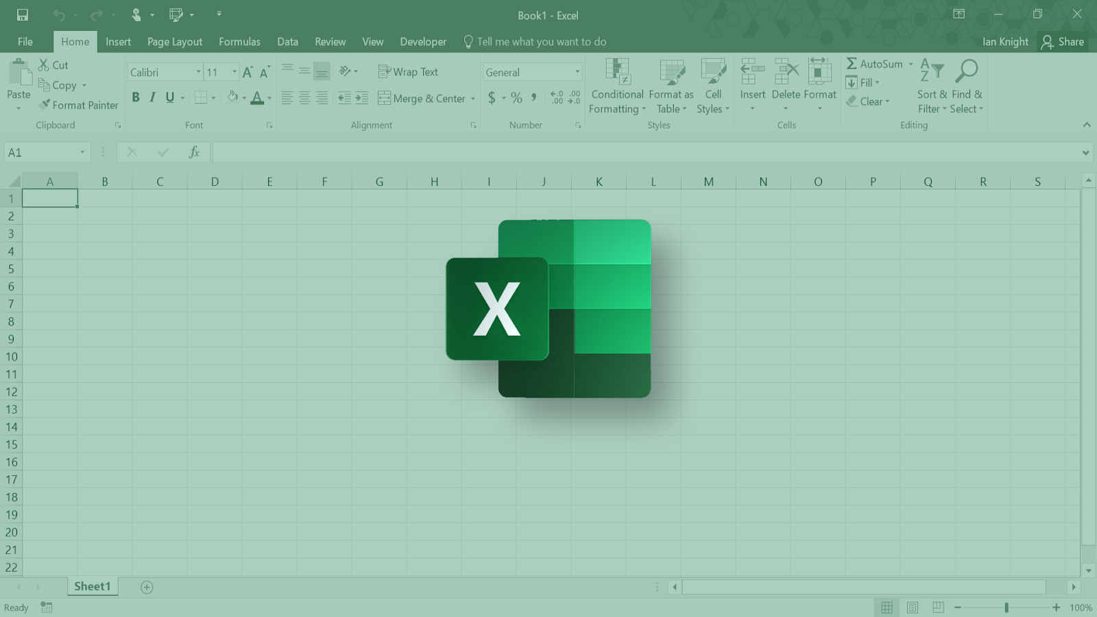 Hoja de referencia de Microsoft Office Excel
