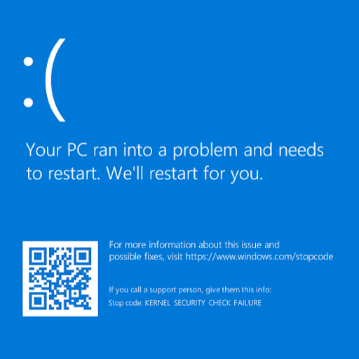 Kaip išspręsti „Windows 10“ branduolio saugos patikrinimo klaidos klaidą