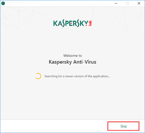 So installieren Sie Kaspersky Anti-Virus