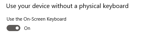 fysisk tastatur