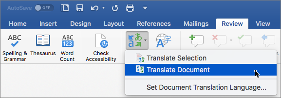 Traducere document