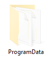 प्रोग्राम डेटा